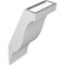 Ekena Millwork 5 1/2-in. W x 6-in. D x 14-in. H Funston Architectural Grade PVC Knee Brace BRCP055X06X14FST - alternate 4